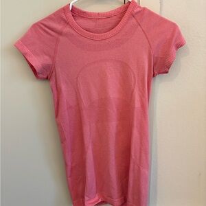 lululemon athletica Pink Short Sleeve Top
